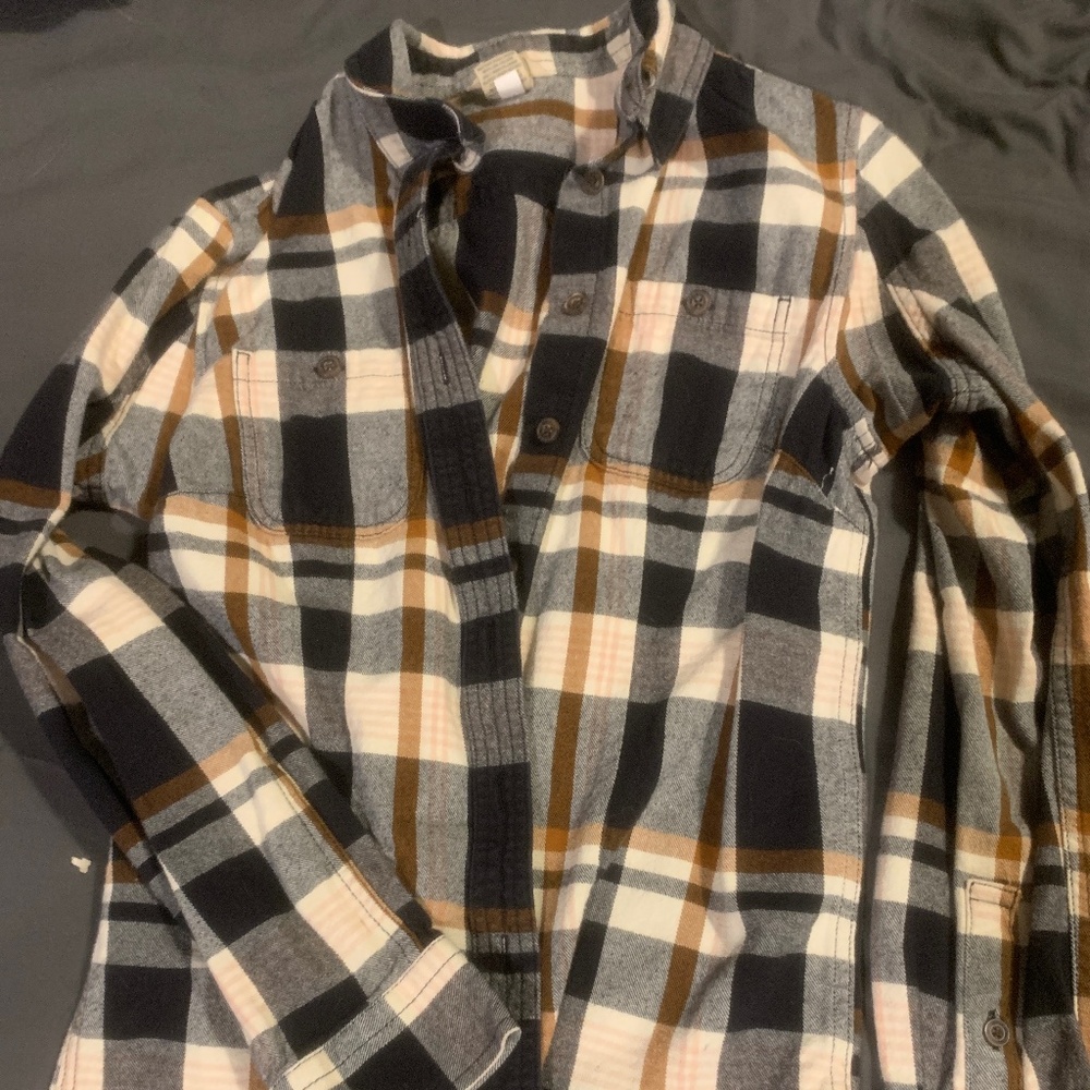 Duluth Trading Flannel Button down